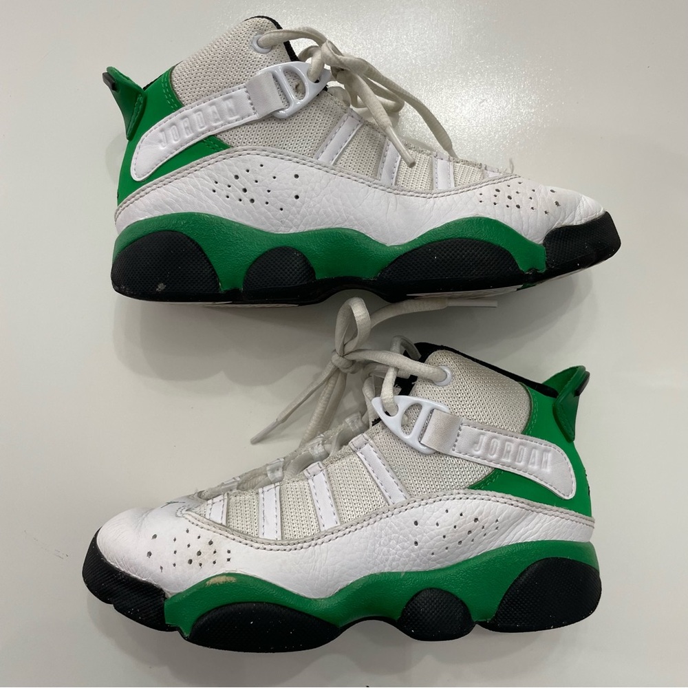 Nike Air Jordan Retro 13 Lucky Green Shoes Little Boy 12.5C Basketball Athletic